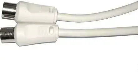 Καλώδιο Κεραίας Coax male - Coax female Λευκό 1.8m (KPO2735F-1.8) 1τμχ