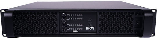 Ihos D-4004 Τελικός Ενισχυτής PA 4.0 Καναλιών 1800W/4Ω 900W/8Ω L005747