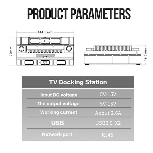 Βάση για Switch / Switch OLED Μαύρη 1-GAME010