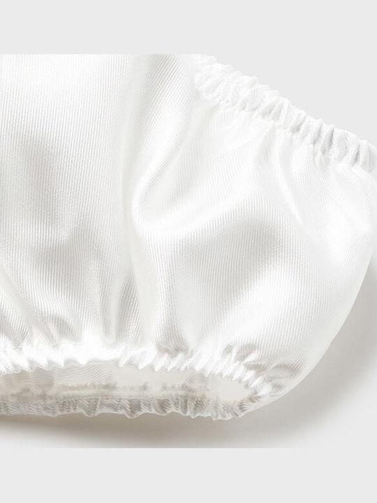 Girls Dress Short Sleeve Cream