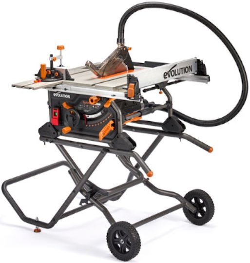 Evolution Bench Saw 1800W & Cutting Disc Diameter 255mm R255TBLX+