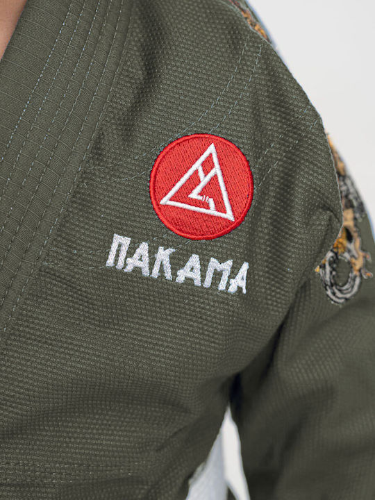 Nakama Uniform Brasilianisches Jiu Jitsu Grün