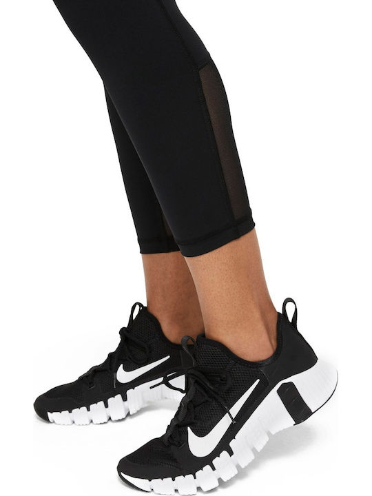 Pro 365 Women's Cropped Training Legging High Waisted Dri-Fit Black