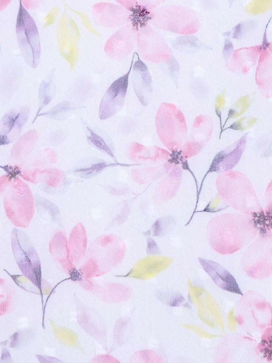 Children's Dress Sleeveless Floral Purple