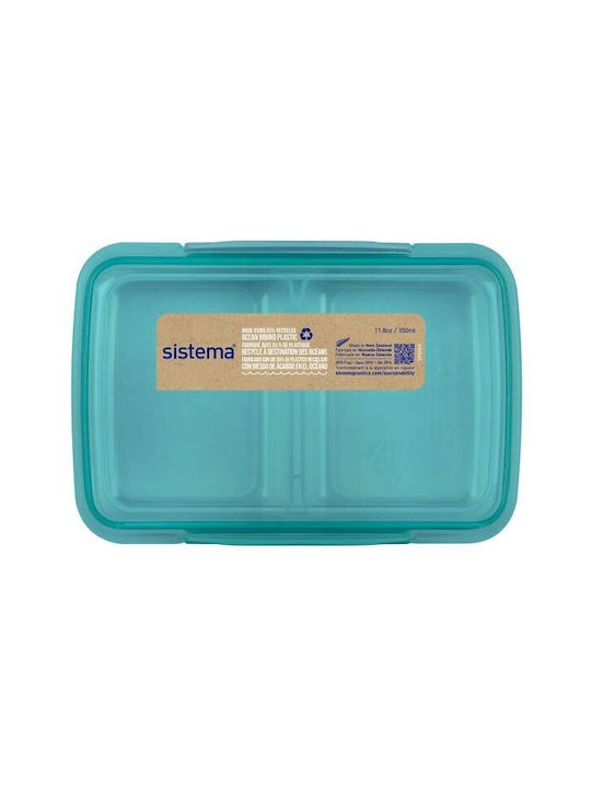 Sistema Plastic Lunch Box Light Blue 350ml