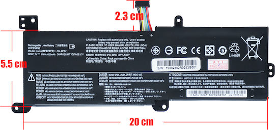 Μπαταρία Laptop Battery Lenovo V14 G1 Iml L16l2pb3 Κωδ 1-bat0243