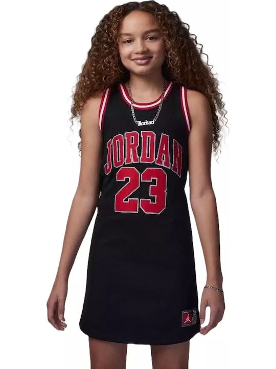 Nike Παιδικό Φόρεμα Jordan 23 Μαύρο