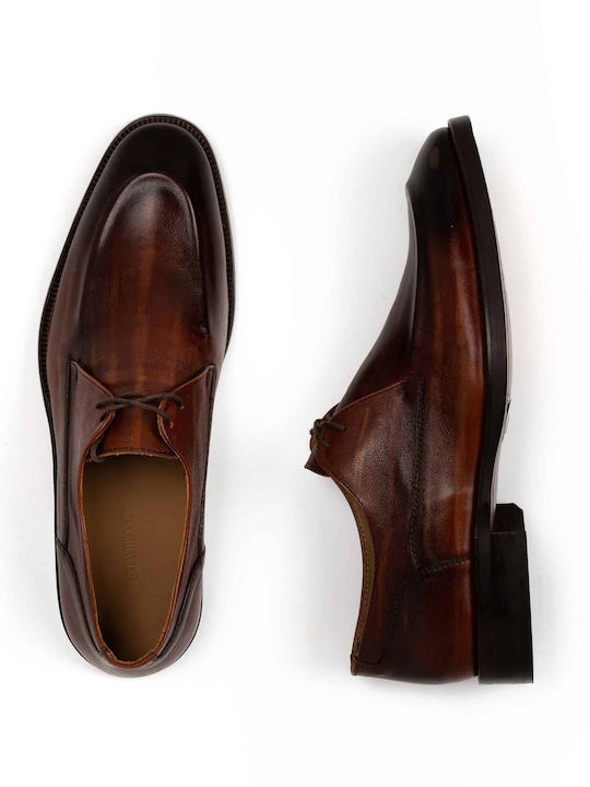 Men's Leather Casual Shoes Tabac Brown