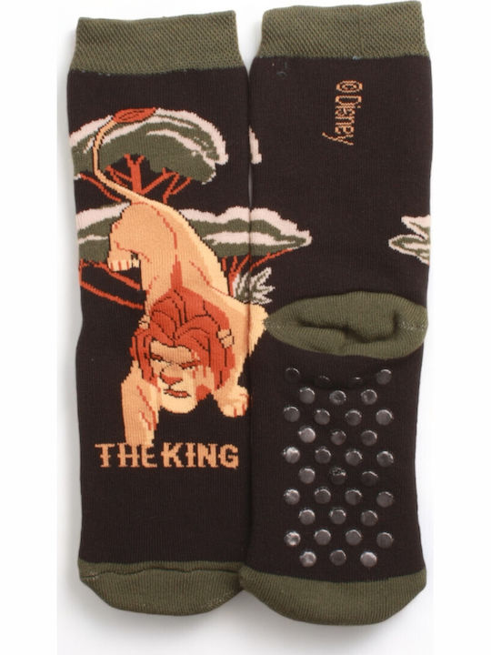 Disney Kindersocken Rutschfest Lion King Multicolor 3 Paar