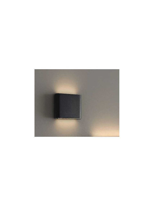 Lightplanet Modern Lumină de Perete cu LED Integrat și Lumină Alb Cald Negru