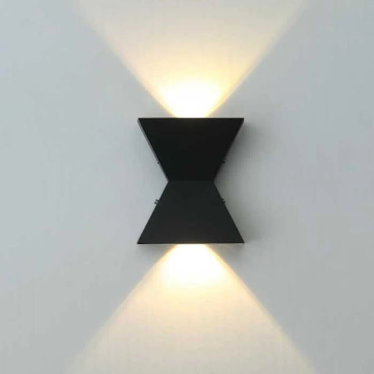 Lightplanet Lamp Wall with Integrated LED Black