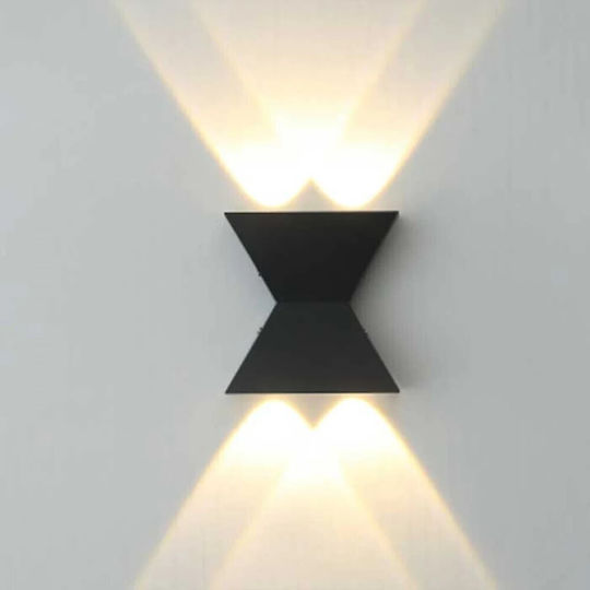 Lightplanet Lamp Wall with Integrated LED Black
