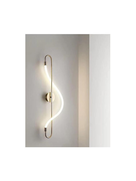 Lightplanet Φωτιστικό Τοίχου LED Χρυσό