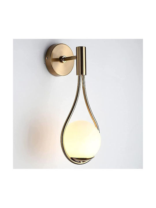 Lightplanet Lumină de Perete cu Soclu E27 Auriu