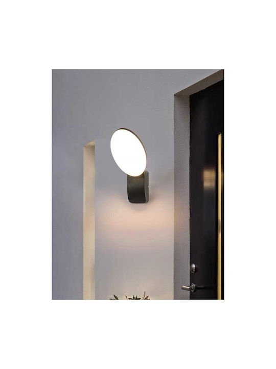 Lightplanet Modern Lumină de Perete cu LED Integrat și Lumină Alb Cald Negru
