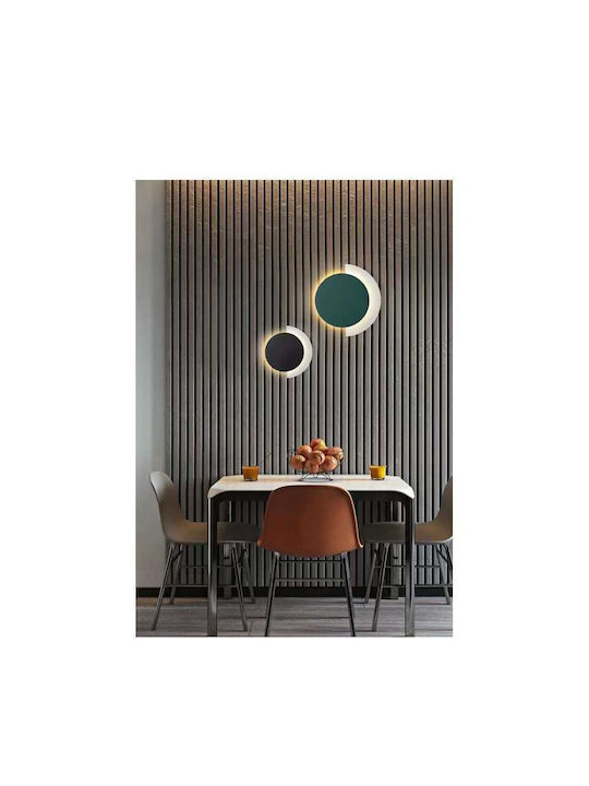 Lightplanet Leuchte Wand mit Integrierter LED Grün 30cm