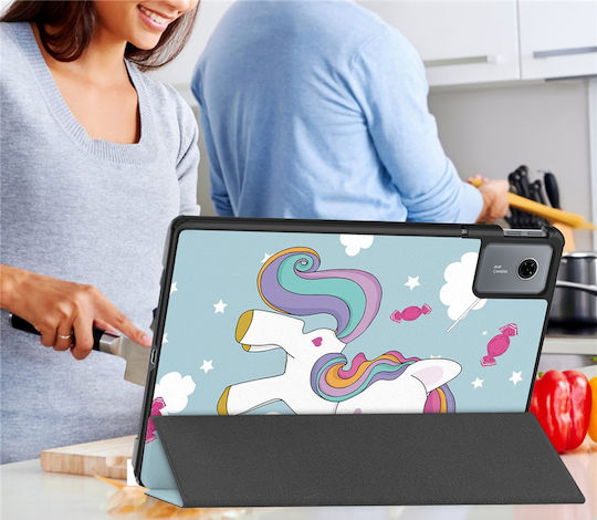 Lenovo Idea Tab 11" 2025 Tb336fu Tb336zu Smartcase Mit Standfunktion Einhorn Tablet Hüllen