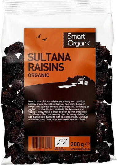 Organic Raisins 200g Smart Organic
