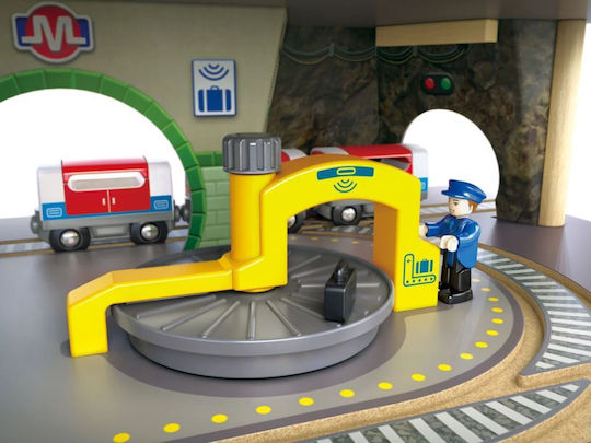 Hape City Railway Сет с Влакче за 3+ години+ Години