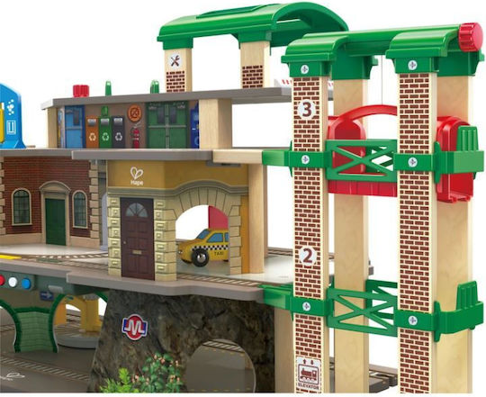 Hape City Railway Сет с Влакче за 3+ години+ Години