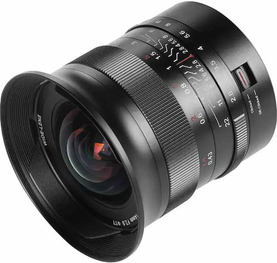 7artisans Voller Rahmen Kameraobjektiv 14mm f/2.8 Weitwinkel für Canon RF Mount Black