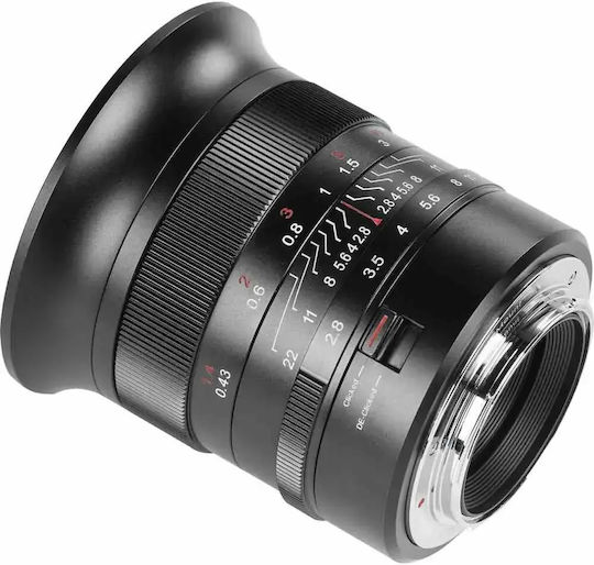 7artisans Voller Rahmen Kameraobjektiv 14mm f/2.8 Weitwinkel für Canon RF Mount Black