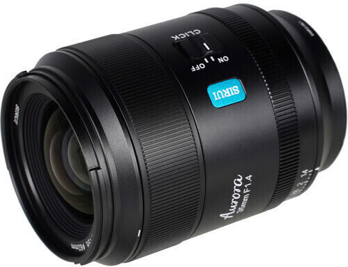 Sirui Camera Lens Aurora 35mm f/1.4 Wide Angle for Leica L Mount Black