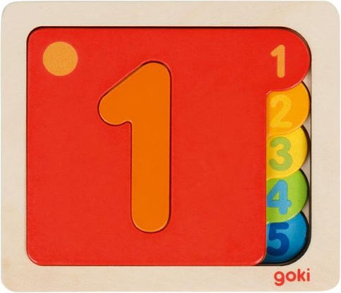 Holz Kinderpuzzle für 2++ Jahre Goki