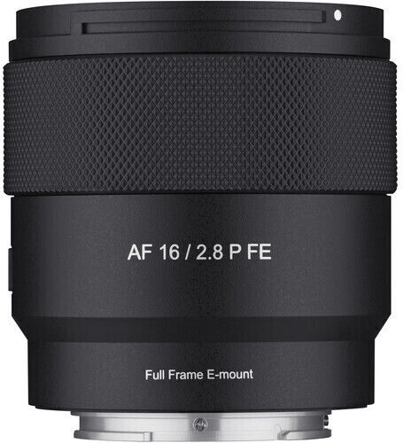 Samyang Full Frame Camera Lens AF 16mm f/2.8 P FE Ultra-Wide Zoom for Sony E Mount Black