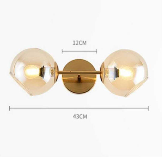 Lightplanet Διπλό Σποτ με Ντουί E27
