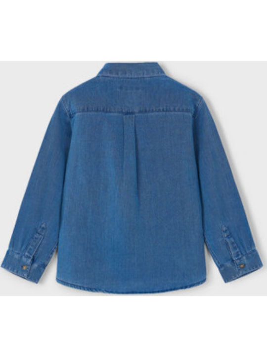 Kids Shirt Long Sleeve Denim Jean