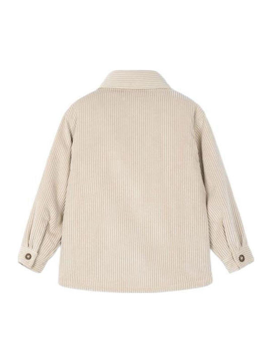 Kids Shirt Long Sleeve Light Grey