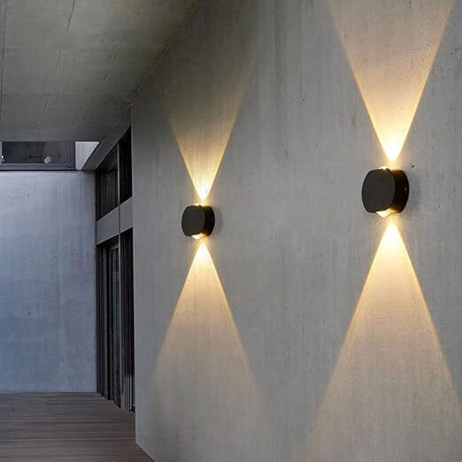Lightplanet Wasserdicht Wandmontiertes Außenlicht mit integrierter LED 10W