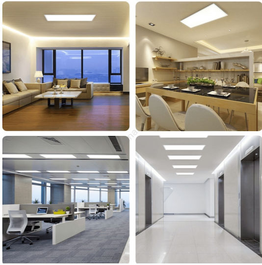 Lightplanet Χωνευτό LED Panel 120x30εκ. Lightplanet Χωνευτό LED Panel 120x30εκ.