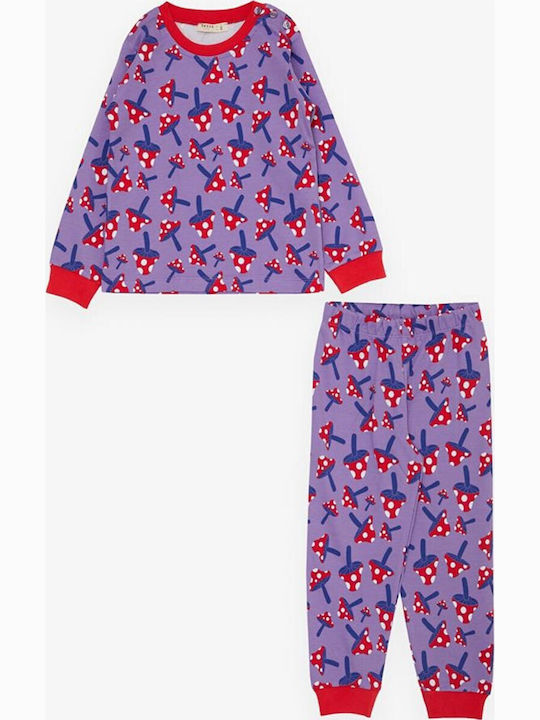 Breeze Детска пижама Purple