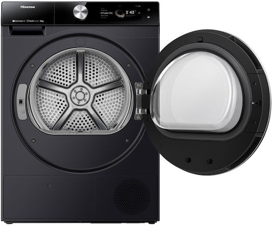 Hisense DH7S107BB Στεγνωτήριο 10kg με Αντλία Θερμότητας