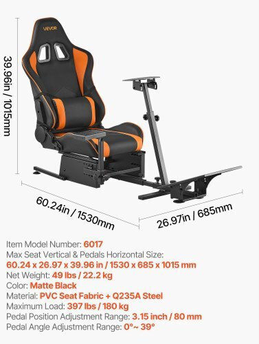 Vevor Vevor Simulations-Cockpit Für PC ZXZCDGDBCGBK11FBA001V0