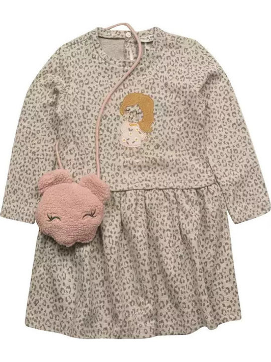 Kinderkleid Langärmelig Gray