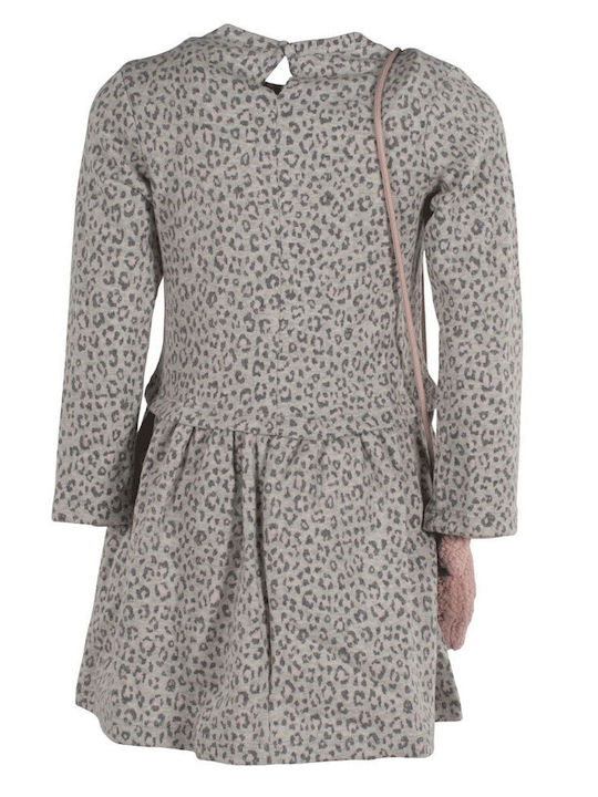 Kinderkleid Langärmelig Gray