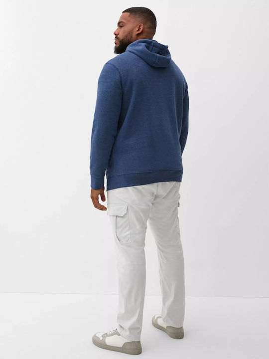 Sweatshirt with Hood Blue