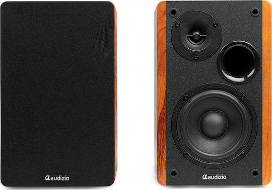 Audizio KS01 Αυτοενισχυόμενα Ηχεία με Bluetooth 80W Wood