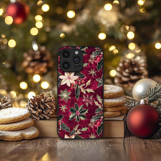 Sonique Weihnachtsserie Apple iPhone 15 Pro Max Weinblüte Handyhülle