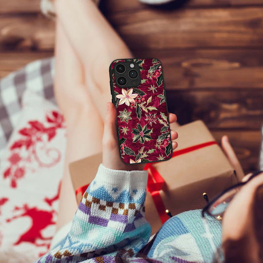 Sonique Weihnachtsserie Apple iPhone 15 Pro Max Weinblüte Handyhülle
