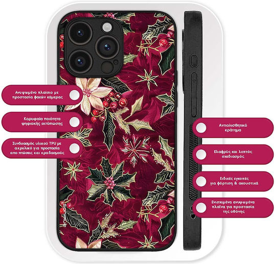 Sonique Weihnachten Serie Samsung Galaxy A32 4G Weinblüte Handyhülle
