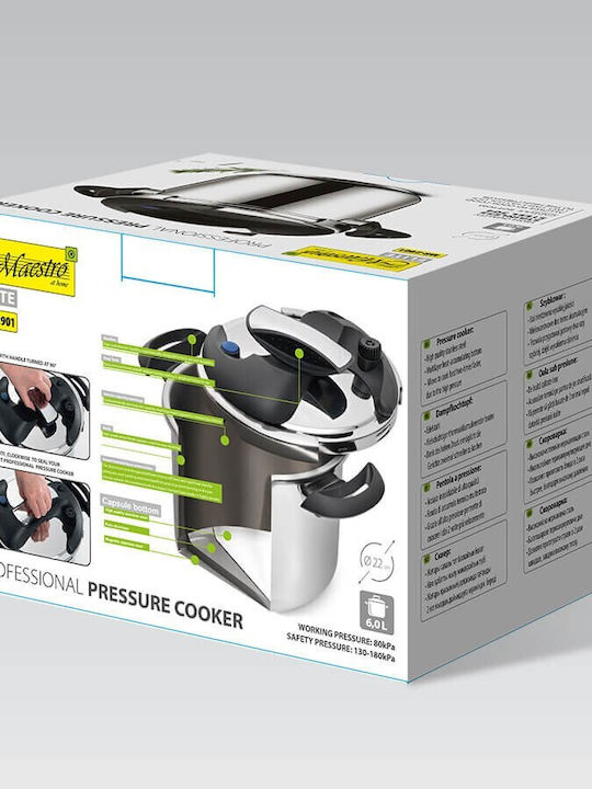 Maestro Pressure Cooker 6lt