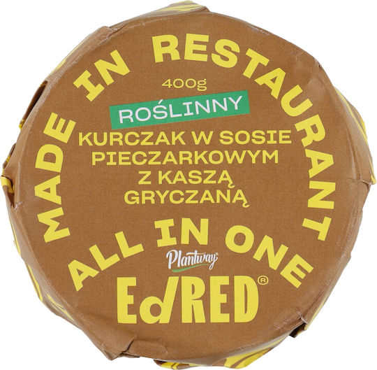 Ed Red All In One Pui Pe Bază De Plante În Sos De Ciuperci Hrișcă 400 G