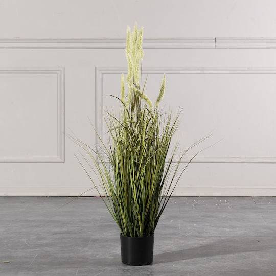 Spacegreen Artificial Plant Reed Grass Green 100 cm