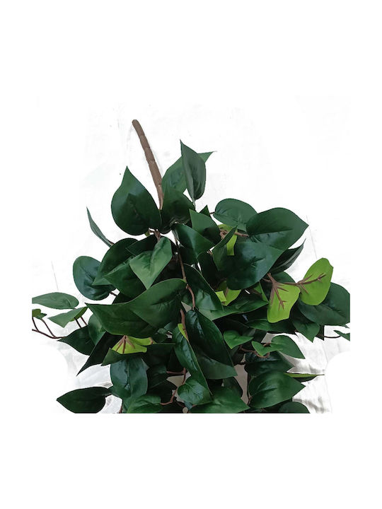 Spacegreen Artificial Hanging Ficus Lyrata Lunara Green 70 Cm
