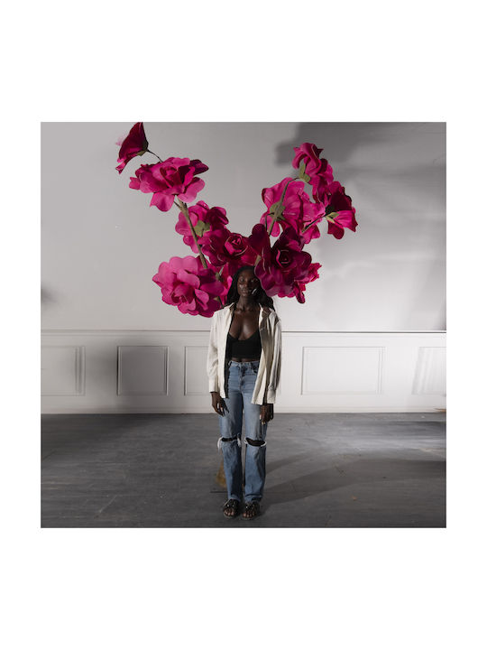 Spacegreen Künstlicher Baum Rose Giga Fuchsien 300 cm
