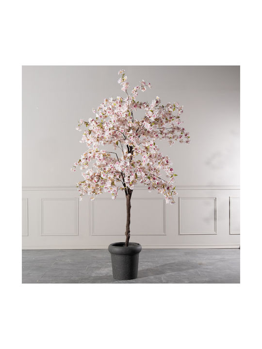 Arbore Artificial de Exterior Cireșe Pink 220cm Supergreens